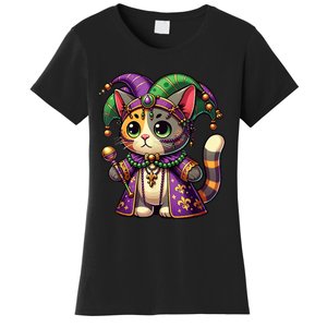 Mardi Gras Cat Extravaganza Women's T-Shirt