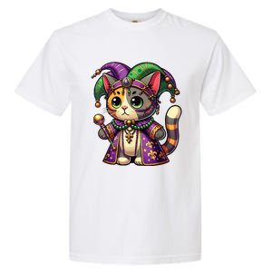 Mardi Gras Cat Extravaganza Garment-Dyed Heavyweight T-Shirt