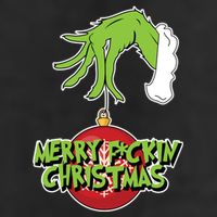Merry F*Ckin Christmas Cool Comfort Performance Bucket Hat