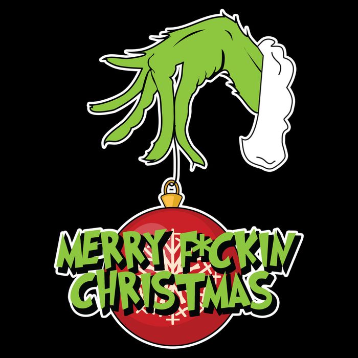 Merry F*Ckin Christmas Cooling Performance Crew T-Shirt
