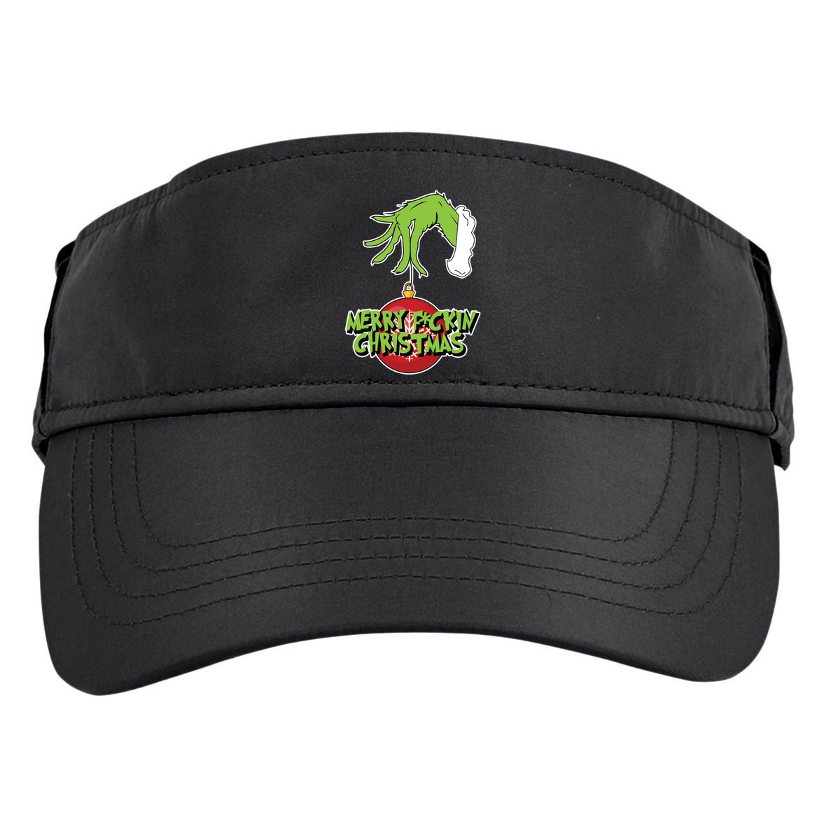 Merry F*Ckin Christmas Adult Drive Performance Visor