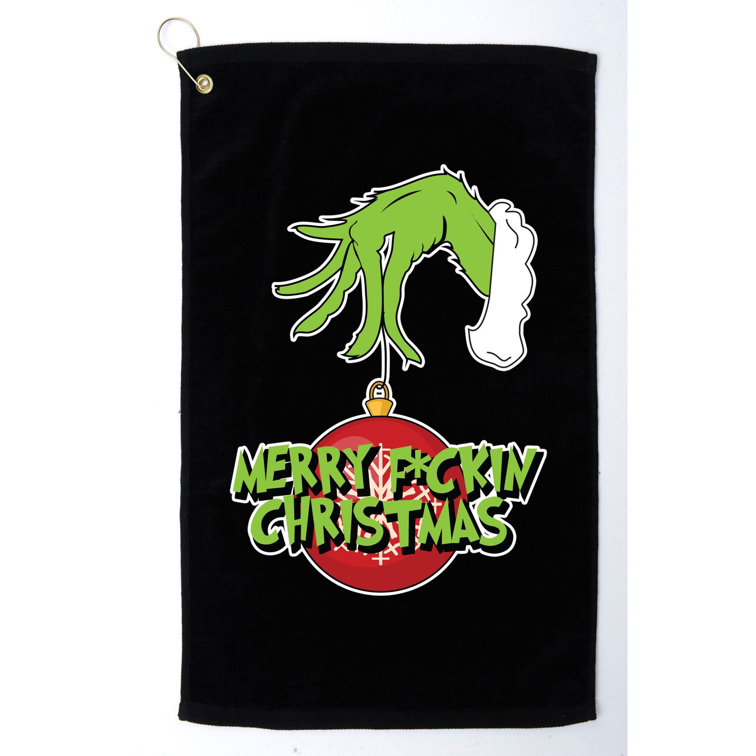 Merry F*Ckin Christmas Golf Towel