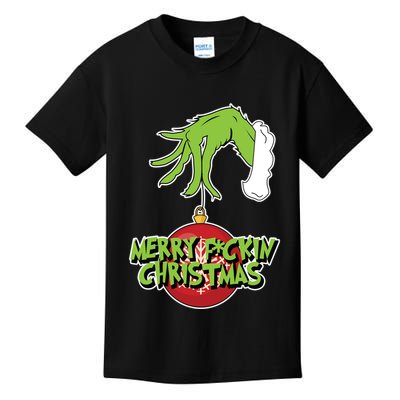 Merry F*Ckin Christmas Kids T-Shirt