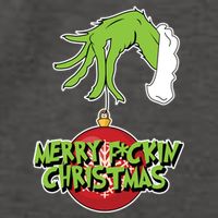 Merry F*Ckin Christmas Vector Backpack