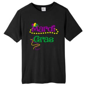 Mardi Gras Cool Gift 2018 Beads Hooded Funny Gift Tall Fusion ChromaSoft Performance T-Shirt