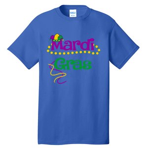 Mardi Gras Cool Gift 2018 Beads Hooded Funny Gift Tall T-Shirt