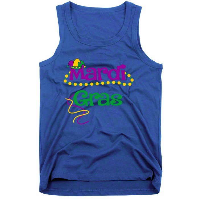 Mardi Gras Cool Gift 2018 Beads Hooded Funny Gift Tank Top