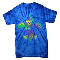 Mardi Gras Cute Gift Tie Dye Fleur De Lis Leopard Print Tie-Dye T-Shirt