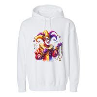 Mardi Gras Celebration Garment-Dyed Fleece Hoodie