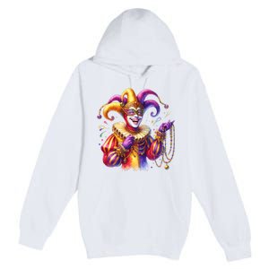 Mardi Gras Celebration Premium Pullover Hoodie