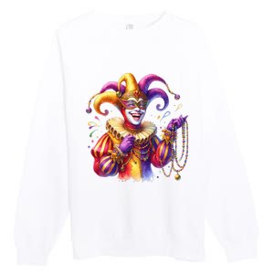 Mardi Gras Celebration Premium Crewneck Sweatshirt