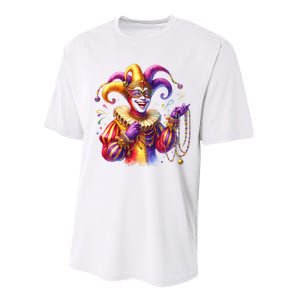 Mardi Gras Celebration Performance Sprint T-Shirt