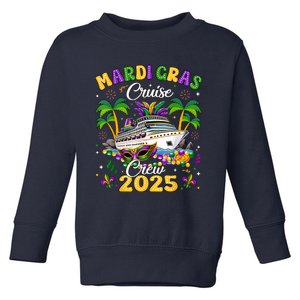 Mardi Gras Cruise Crew 2025 Trip New Orleans Family Matching Toddler Sweatshirt