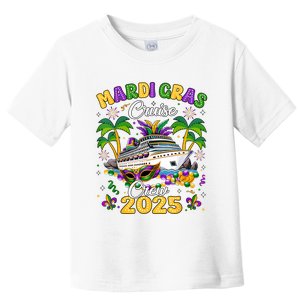 Mardi Gras Cruise Crew 2025 Trip New Orleans Family Matching Toddler T-Shirt