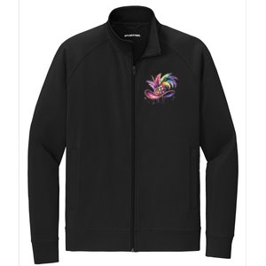 Mardi Gras Celebration Stretch Full-Zip Cadet Jacket