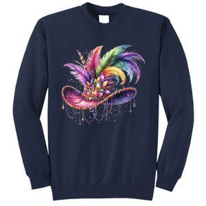 Mardi Gras Celebration Tall Sweatshirt