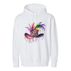 Mardi Gras Celebration Garment-Dyed Fleece Hoodie