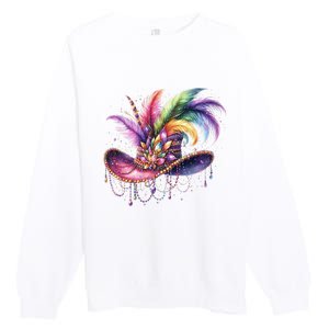 Mardi Gras Celebration Premium Crewneck Sweatshirt