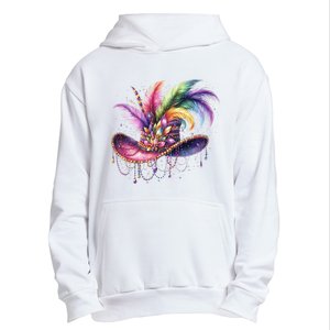 Mardi Gras Celebration Urban Pullover Hoodie