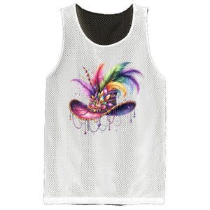 Mardi Gras Celebration Mesh Reversible Basketball Jersey Tank