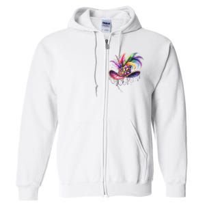 Mardi Gras Celebration Full Zip Hoodie