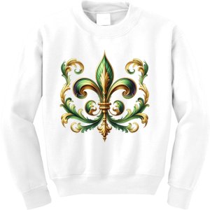 Mardi Gras Celebration Kids Sweatshirt