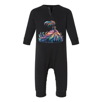 Mardi Gras Celebration Infant Fleece One Piece