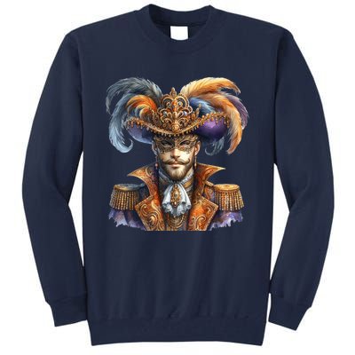 Mardi Gras Celebration Tall Sweatshirt