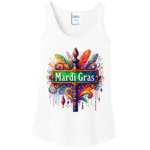 Mardi Gras Celebration Ladies Essential Tank