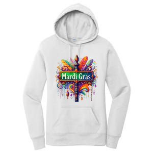 Mardi Gras Celebration Women's Pullover Hoodie