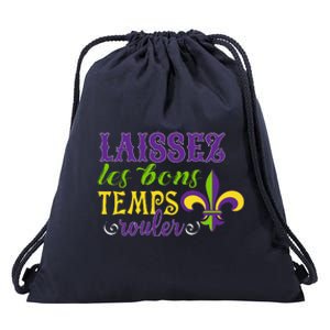 Mardi Gras Costume Laissez Les Bons Temps Rouler Drawstring Bag