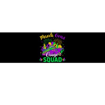 Mardi Gras Cruise Squad Matching Group Family Vacation Wo Bumper Sticker