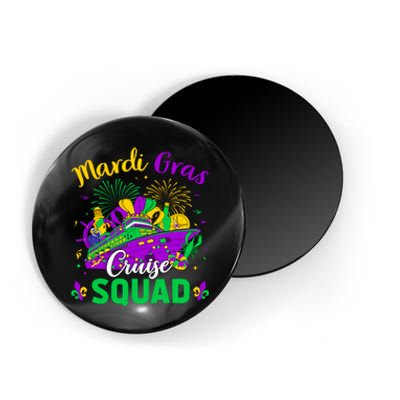 Mardi Gras Cruise Squad Matching Group Family Vacation Wo Magnet