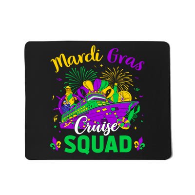 Mardi Gras Cruise Squad Matching Group Family Vacation Wo Mousepad