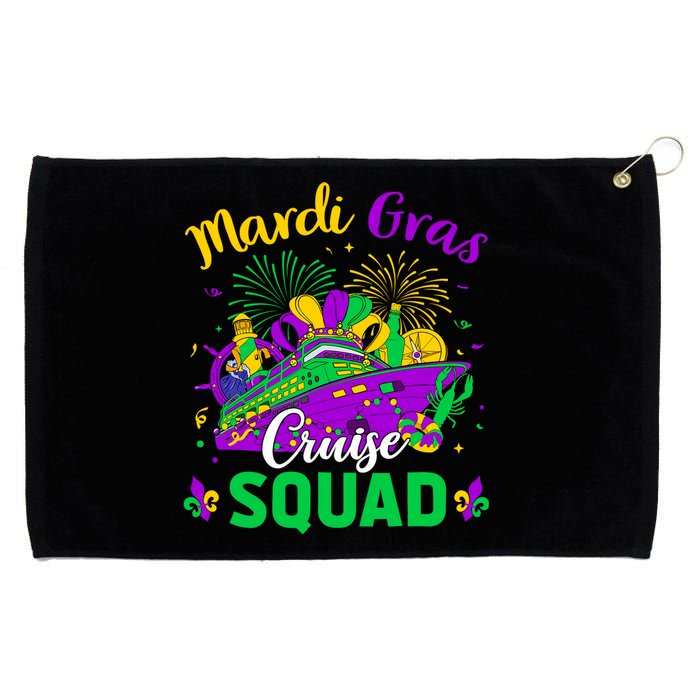 Mardi Gras Cruise Squad Matching Group Family Vacation Wo Grommeted Golf Towel