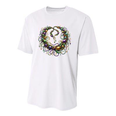 Mardi Gras Celebration Youth Performance Sprint T-Shirt