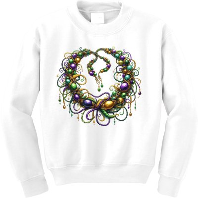 Mardi Gras Celebration Kids Sweatshirt