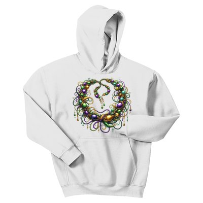 Mardi Gras Celebration Kids Hoodie