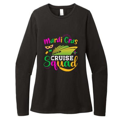 Mardi Gras Cruise Womens CVC Long Sleeve Shirt