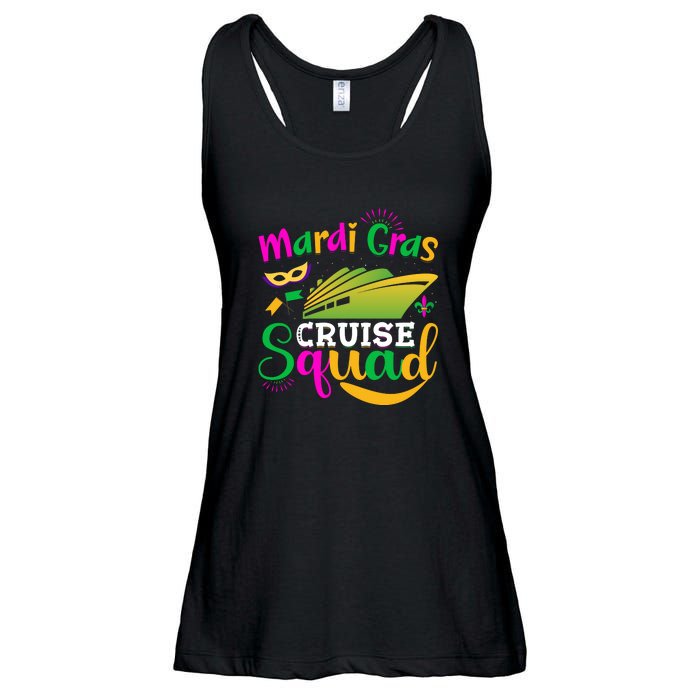 Mardi Gras Cruise Ladies Essential Flowy Tank