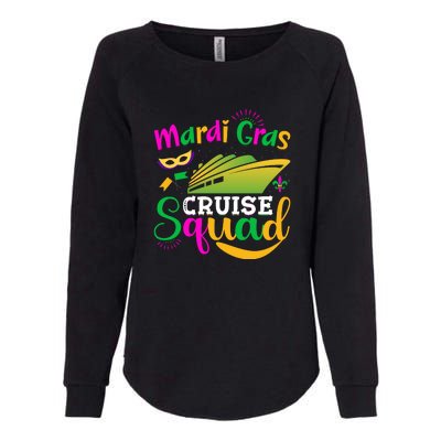 Mardi Gras Cruise Womens California Wash Sweatshirt