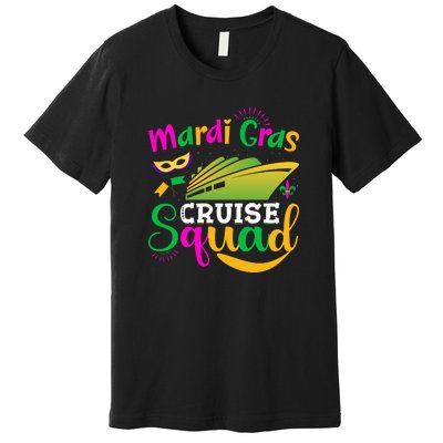 Mardi Gras Cruise Premium T-Shirt