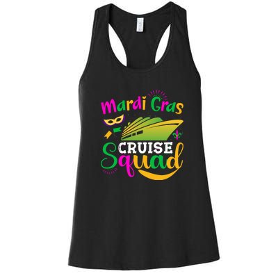 Mardi Gras Cruise Women's Racerback Tank