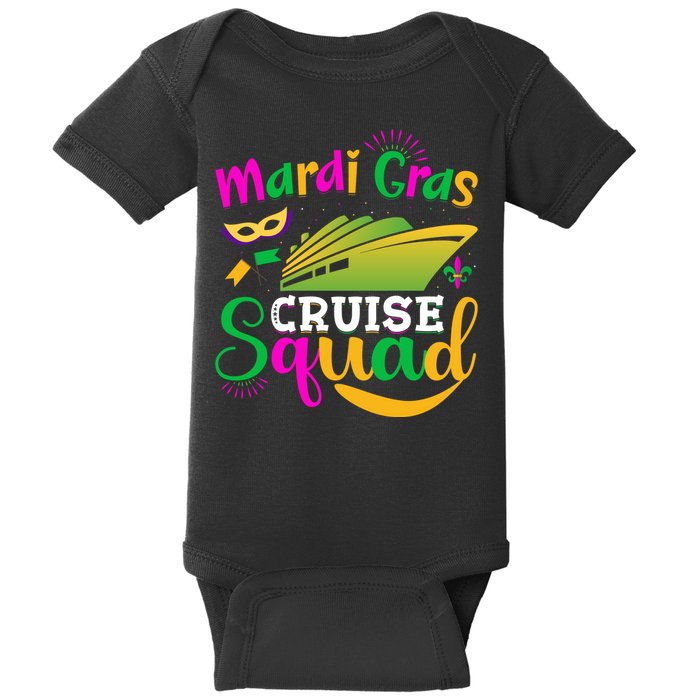 Mardi Gras Cruise Baby Bodysuit