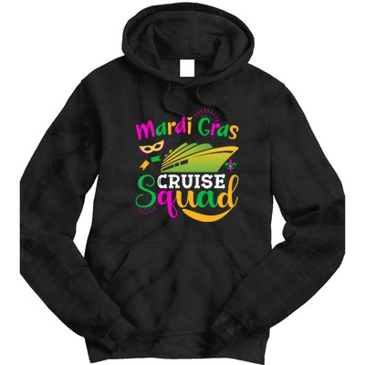 Mardi Gras Cruise Tie Dye Hoodie