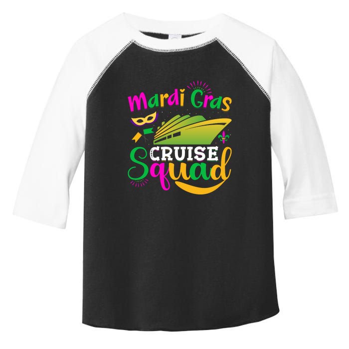 Mardi Gras Cruise Toddler Fine Jersey T-Shirt