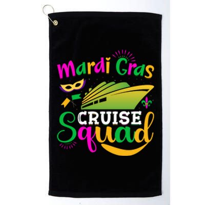 Mardi Gras Cruise Platinum Collection Golf Towel