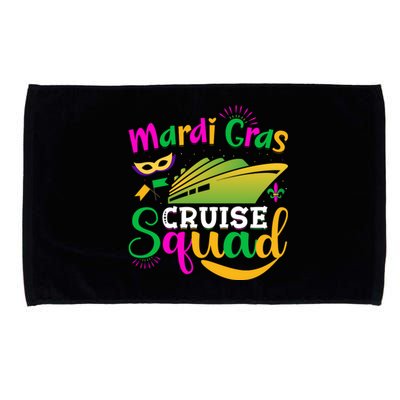 Mardi Gras Cruise Microfiber Hand Towel