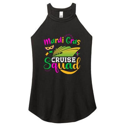 Mardi Gras Cruise Women's Perfect Tri Rocker Tank