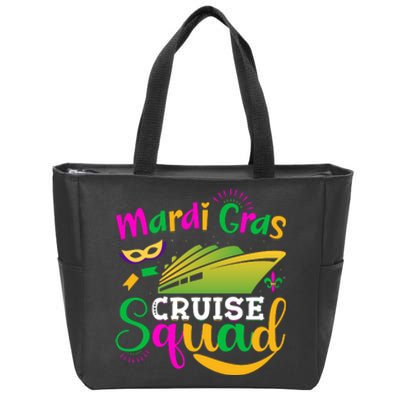 Mardi Gras Cruise Zip Tote Bag